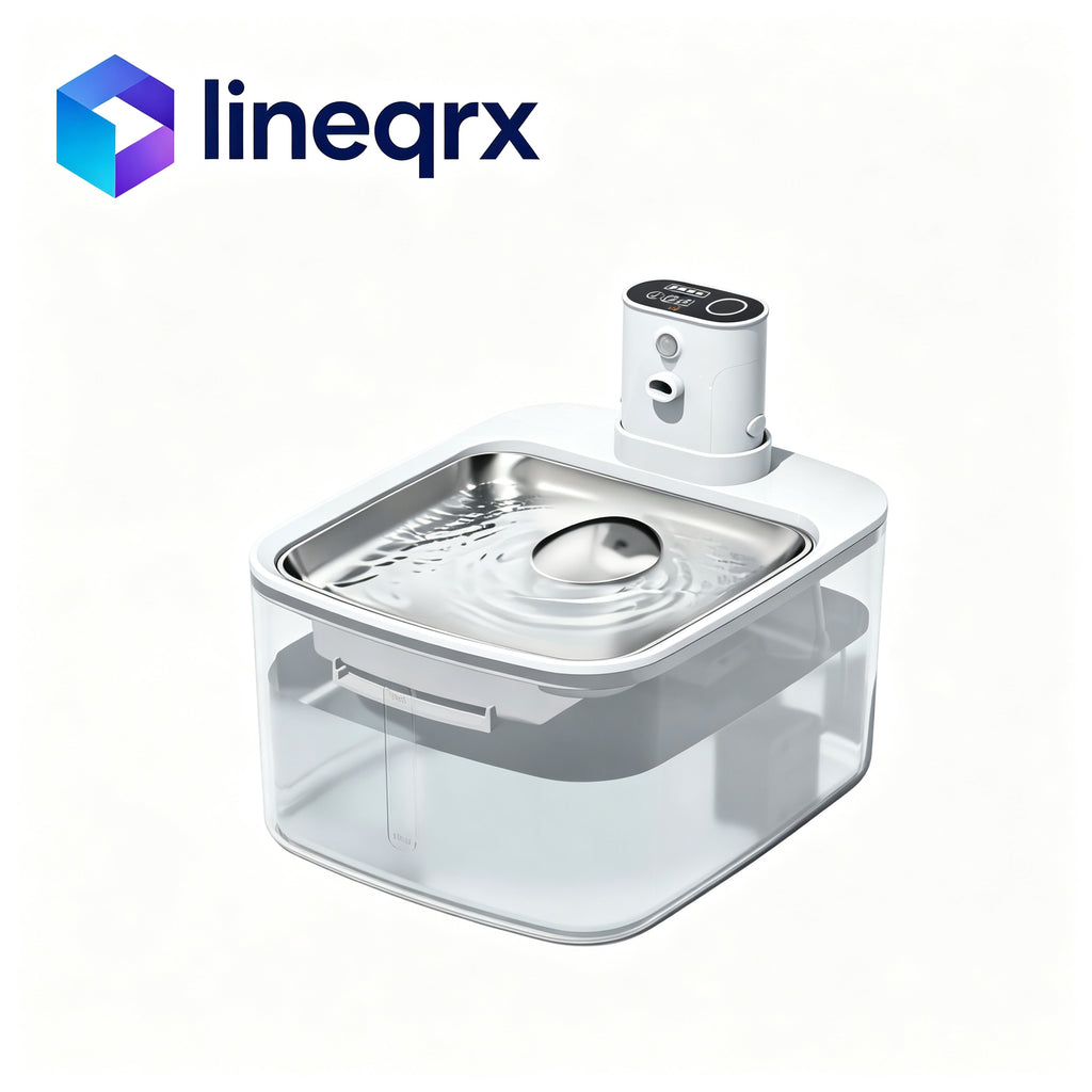 Pet Water Fountain Wireless Smart Battery Powered for Cats and Dogs